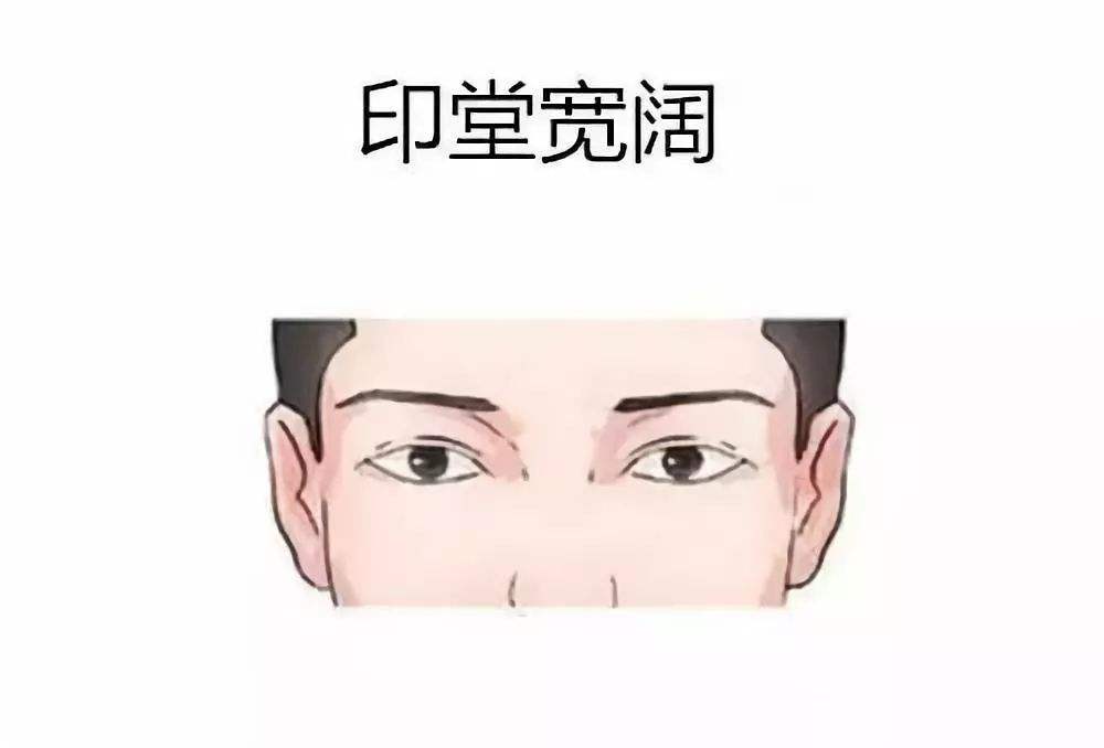 印堂宽阔