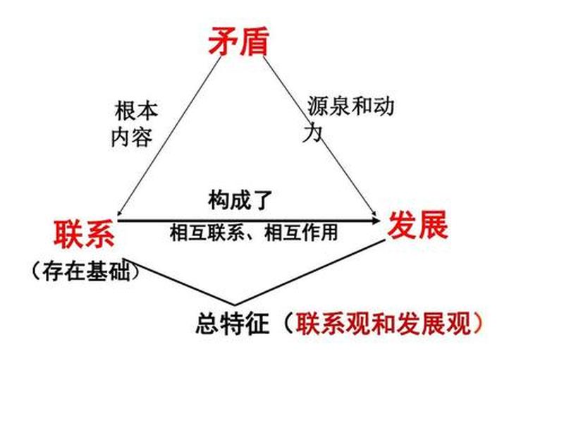 矛盾 相互联系